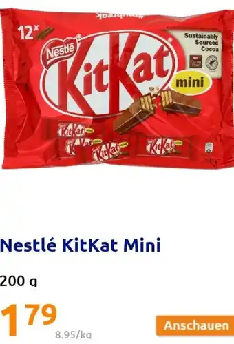 Action Nestlé KitKat Mini 200g Angebot