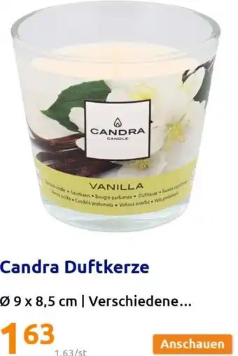 Action Candra Duftkerze 9 x 8,5 cm Angebot