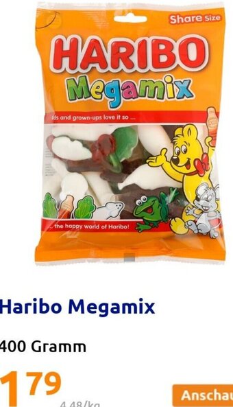 Action Haribo Megamix 400 Gramm Angebot