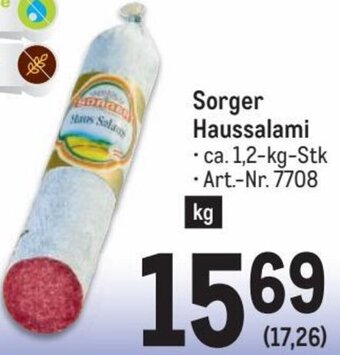 Metro Sorger Haussalami Angebot