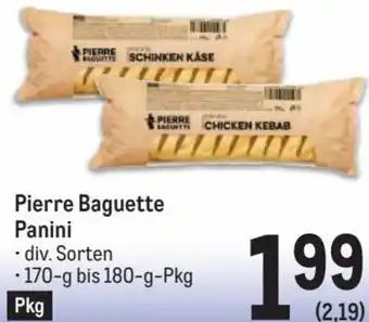 Metro Pierre Baguette Panini 170g Angebot