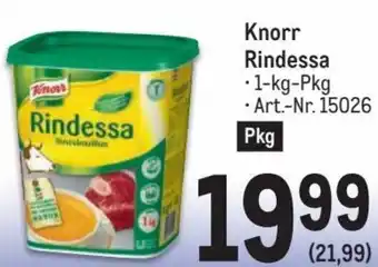 Metro Knorr Rindessa 1 kg Angebot