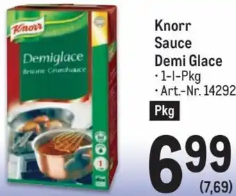 Metro Knorr Sauce Demi Glace 1L Angebot