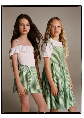 Mango Shorts mit vichy-karomuster Angebot