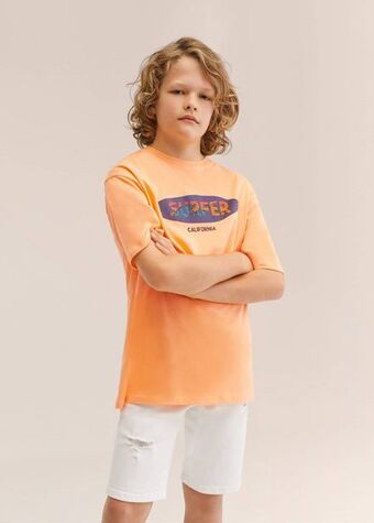 T-shirt mit textaufdruck
