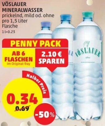 PENNY Vöslauer Mineralwasser Angebot