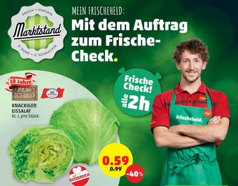 PENNY Knackiger Eissalat Angebot