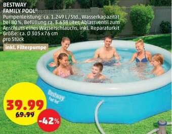 PENNY Bestway Family Pool Angebot