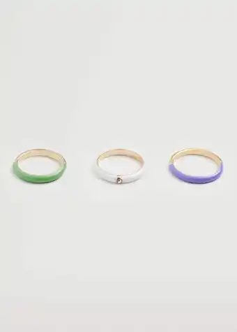 3er-pack kombinierte ringe