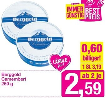 Sutterlüty Berggold Camembert 250 g Angebot