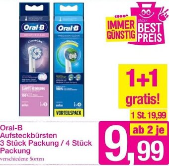 Sutterlüty Oral-B Aufsteckbürsten Angebot