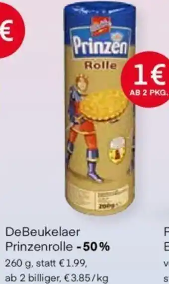 MPreis DeBeukalear Prinzenrolle 260 g Angebot