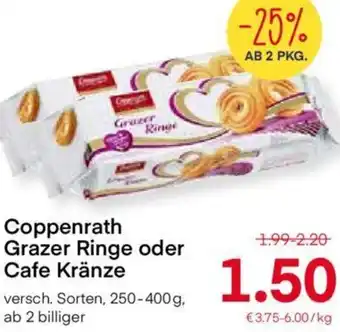 MPreis Coppenrath Grazer Ringe oder Cafe Kränze 250-400 g Angebot