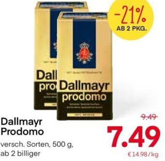 MPreis Dallmayr Prodomo 500 g Angebot