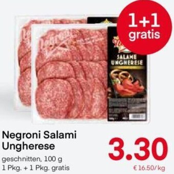 MPreis Negroni Salami Ungherese 100 g Angebot