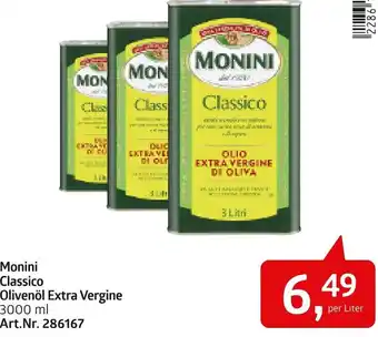 AGM Monini Classico Olivenöl Extra Vergine 3000 ml Angebot