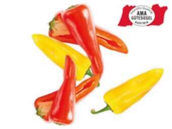 Lidl Mini paprika mix aus österreich Angebot