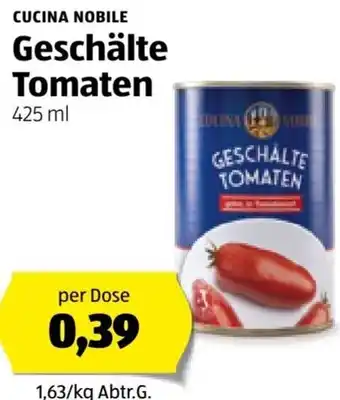Hofer Geschälte Tomaten 425 ml Angebot
