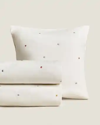 ZARA HOME Tagesdecke mit bunten tupfen Angebot