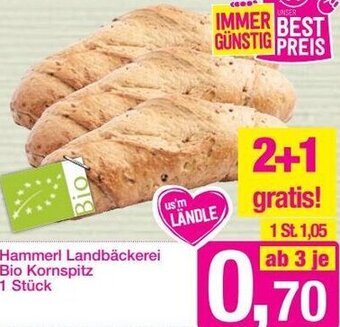 Sutterlüty Hammerl Landbäckerei Bio Kornspitz Angebot