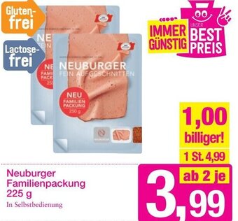 Sutterlüty Neuburger Familienpackung 225 g Angebot