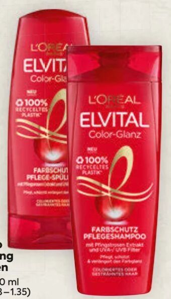 Billa Elvital shampoo Angebot