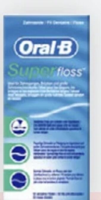 Bipa Oral-b zahnseide superfloss Angebot