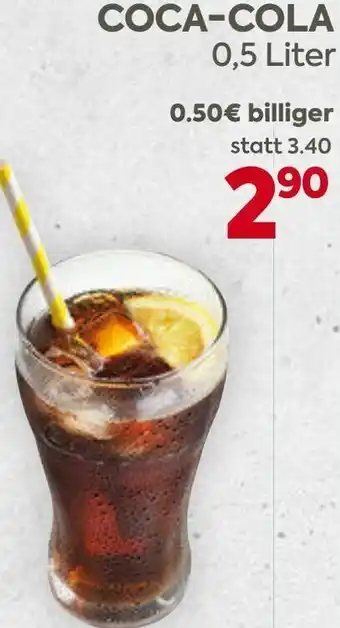 Billa Coca-Cola 0,5 Liter Angebot