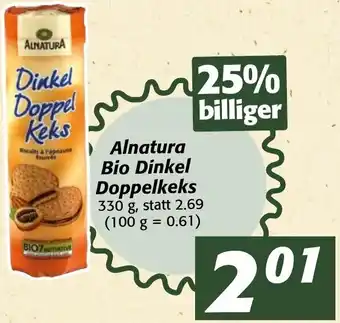 Strasser Markt Alnatura Bio Dinkel Doppelkeks 330 g Angebot