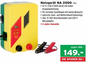 Salzburger Lagerhaus Netzgerät NA 2000 Angebot