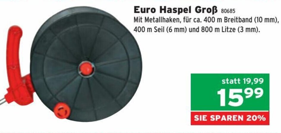 Salzburger Lagerhaus Euro Haspel Groß Angebot