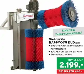 Salzburger Lagerhaus Viehbürste HappyCow Duo Angebot