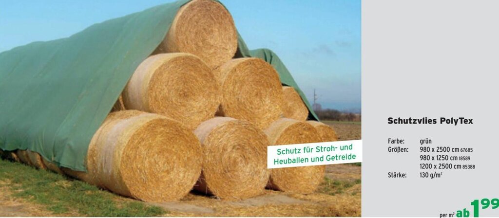 Salzburger Lagerhaus Schutzvlies PolyTex Angebot