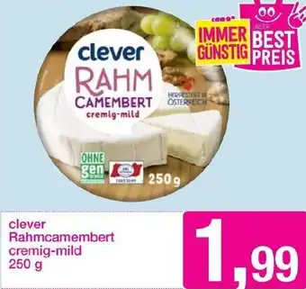 Sutterlüty Clever Rahmcamembert cremig-mild 250 g Angebot