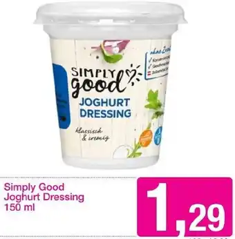 Sutterlüty Simply Good Joghurt Dressing 150 ml Angebot