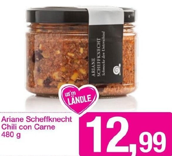 Sutterlüty Ariane Scheffknecht chili Con Carne 480 g Angebot