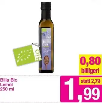 Sutterlüty Billa Bio Leinöl 250 mml Angebot