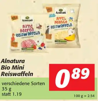 Nah&Frisch Alnatura Bio Reiswaffeln 35 g Angebot