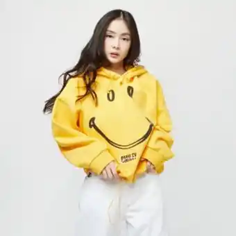 Snipes Small signature smiley os hoodie Angebot