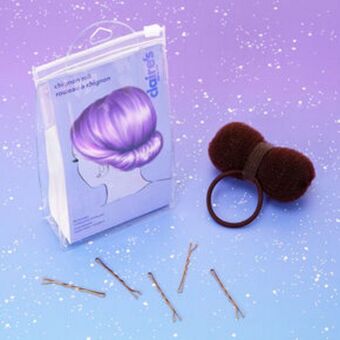 Chignon roll hair tools kit