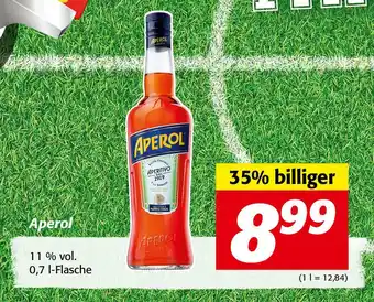 Nah&Frisch Aperol Aperitivo 0,7 l-Flasche Angebot