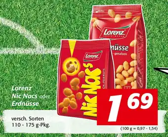 Nah&Frisch Lorenz Nic Nacs oder Erdnüsse Angebot