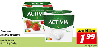 Nah&Frisch Danone Activia Joghurt Angebot