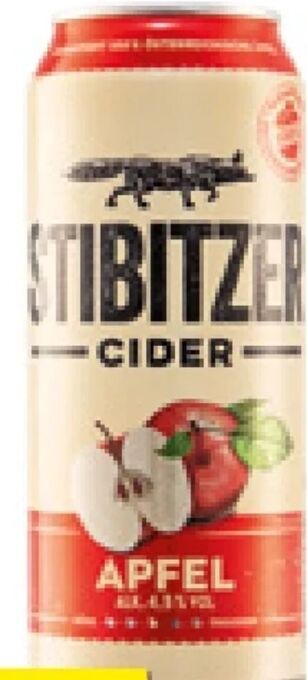 Hofer Apfel cider Angebot