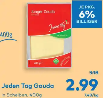 T&G Jeden Tag Gouda 400 g Angebot