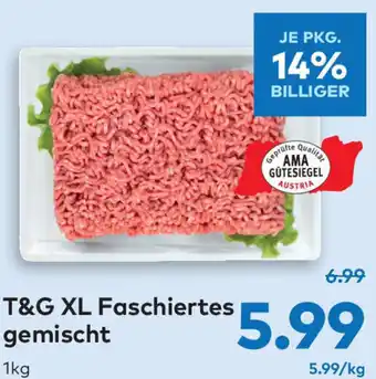 T&G T&G XL Faschiertes gemischt 1kg Angebot