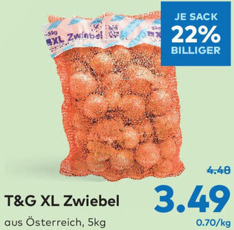 T&G T&G XL Zwiebel 5kg Angebot