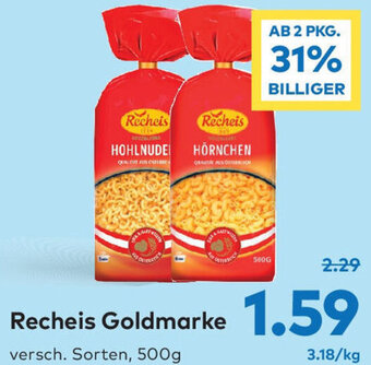 T&G Recheis Goldmarke 500g Angebot