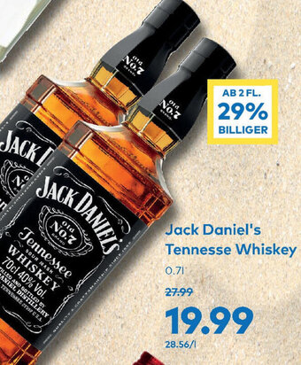 T&G Jack Daniel's Tennessee Whiskey 0.7l Angebot