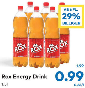 T&G Rox Energy Drink 1.5l Angebot